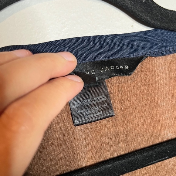 Marc by Marc Jacobs brown asymmetrical button cardigan - Picture 4 of 5